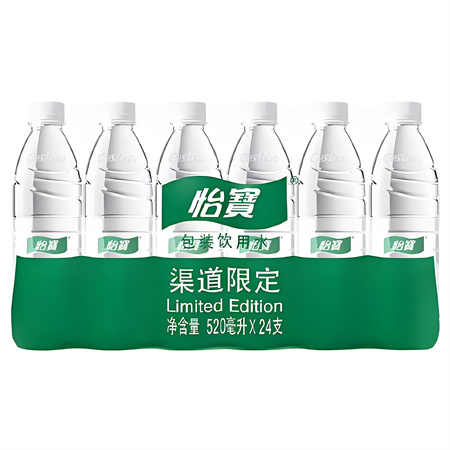 520 ML 怡宝纯净水1x24（彩膜）