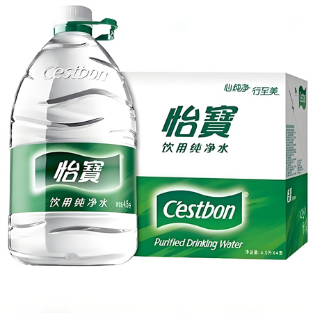 怡宝纯净水4.5Lx4