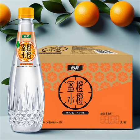 怡宝蜜水橙480ML 1x15