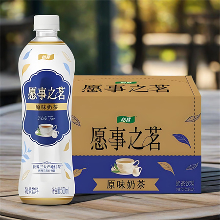 怡宝愿事之茗原味奶茶500ml1x15